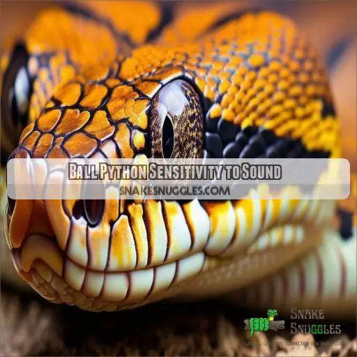 Ball Python Sensitivity to Sound