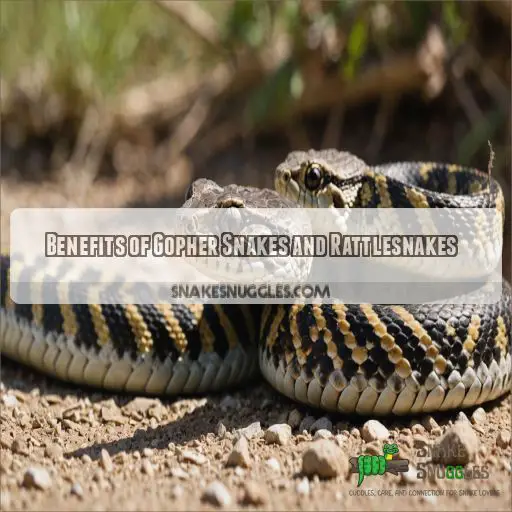 Benefits of Gopher Snakes and Rattlesnakes