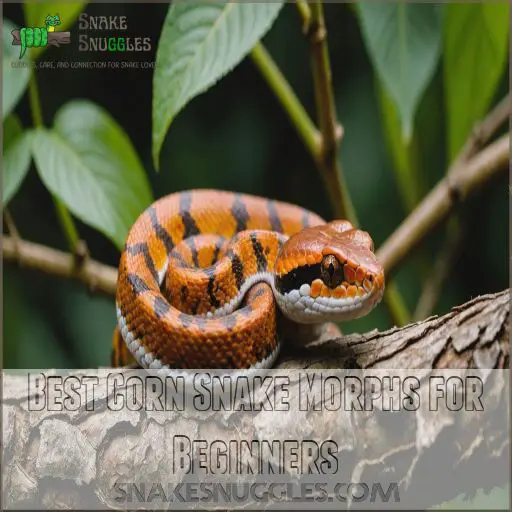 Best Corn Snake Morphs for Beginners