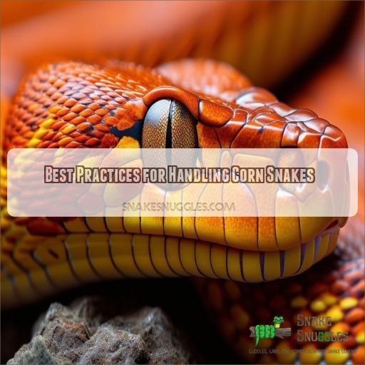 Best Practices for Handling Corn Snakes