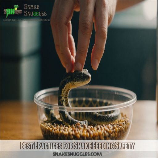 Best Practices for Snake Feeding Safety