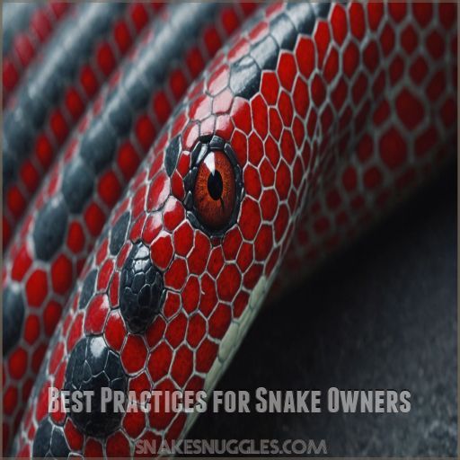 Best Practices for Snake Owners