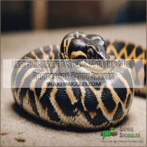 best substrate for ball pythons