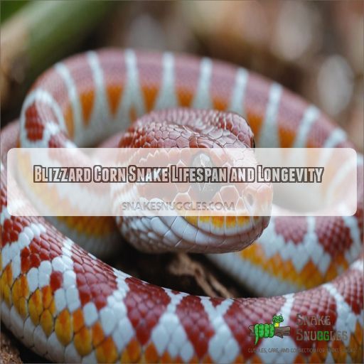 Blizzard Corn Snake Lifespan and Longevity