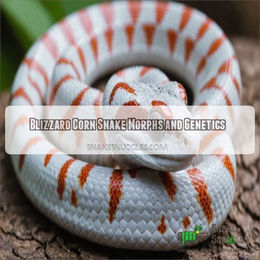 Blizzard Corn Snake Morphs and Genetics