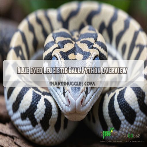 Blue Eyed Leucistic Ball Python Overview