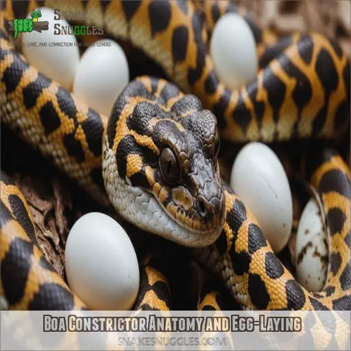 Boa Constrictor Anatomy and Egg-Laying