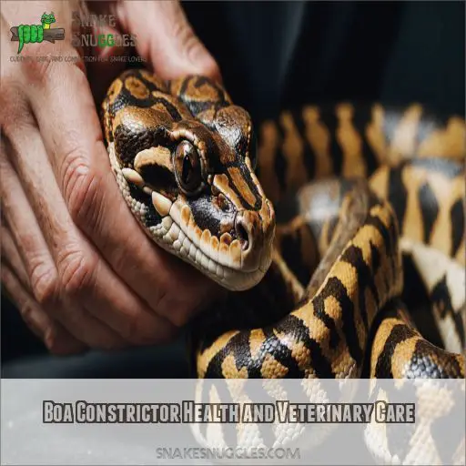 Boa Constrictor Health and Veterinary Care