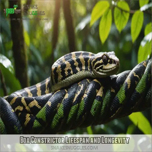 Boa Constrictor Lifespan and Longevity