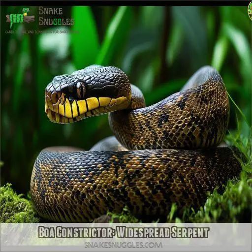 Boa Constrictor: Widespread Serpent