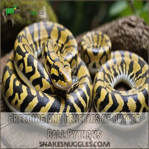 Breeding and Genetics of Butter Ball Pythons