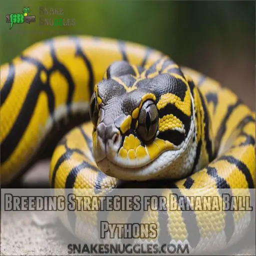 Breeding Strategies for Banana Ball Pythons