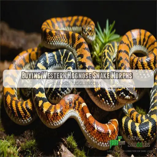 Buying Western Hognose Snake Morphs