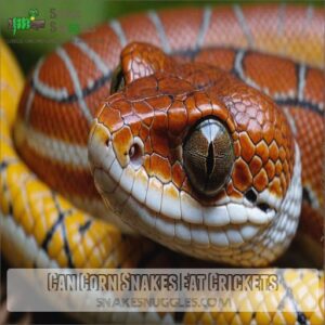 Can Corn Snakes Eat Crickets