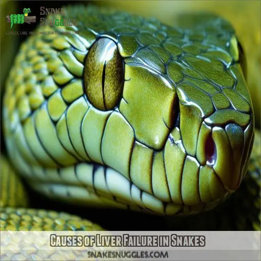 Causes of Liver Failure in Snakes