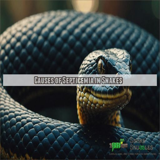 Causes of Septicemia in Snakes