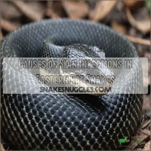 Causes of Skin Infections in Eastern Rat Snakes