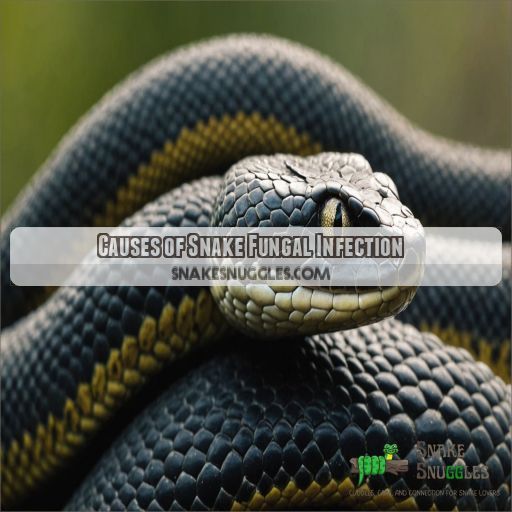 Causes of Snake Fungal Infection