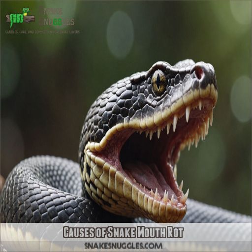 Causes of Snake Mouth Rot