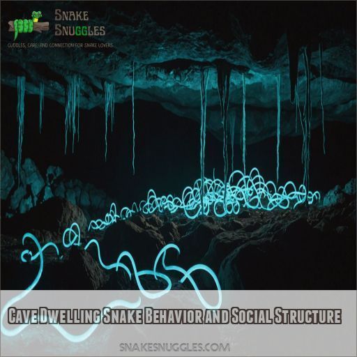 Cave Dwelling Snake Behavior and Social Structure