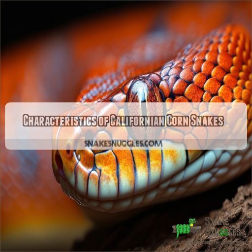 Characteristics of Californian Corn Snakes