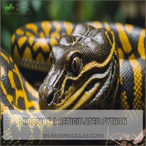 Choosing a Reticulated Python