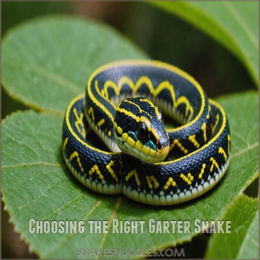 Choosing the Right Garter Snake