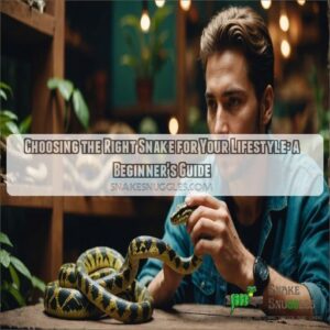 Choosing the right snake for your lifestyle