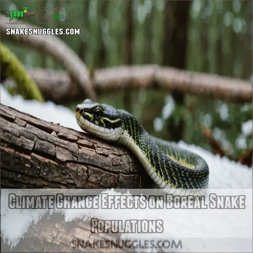 Climate Change Effects on Boreal Snake Populations