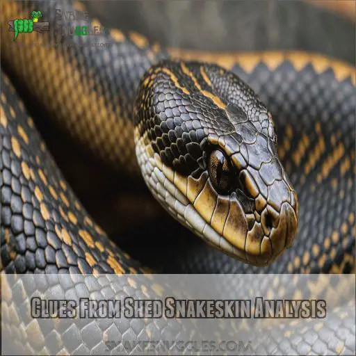 Clues From Shed Snakeskin Analysis