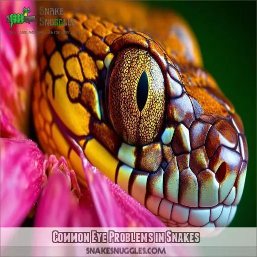 Common Eye Problems in Snakes