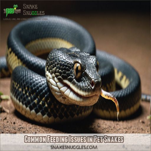 Common Feeding Issues in Pet Snakes