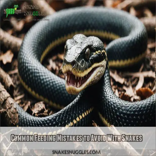 Common Feeding Mistakes to Avoid With Snakes