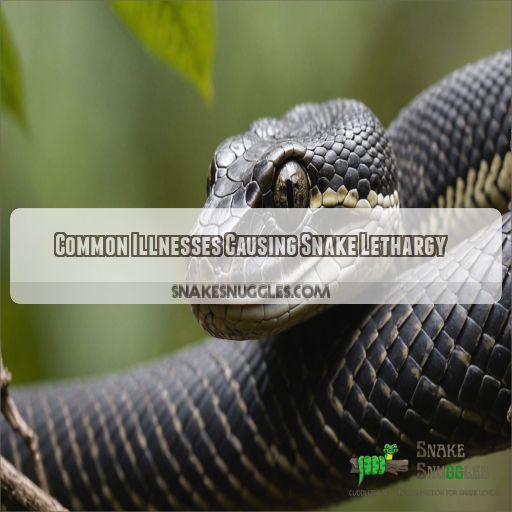 Common Illnesses Causing Snake Lethargy