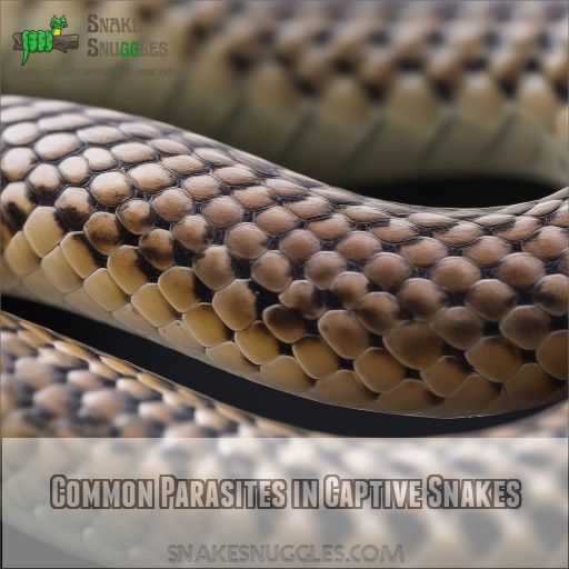 Common Parasites in Captive Snakes