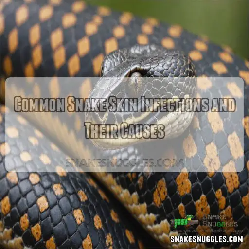 Common Snake Skin Infections and Their Causes