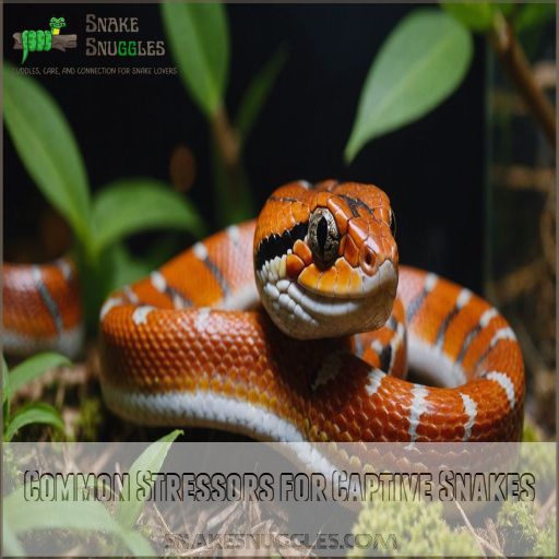 Common Stressors for Captive Snakes