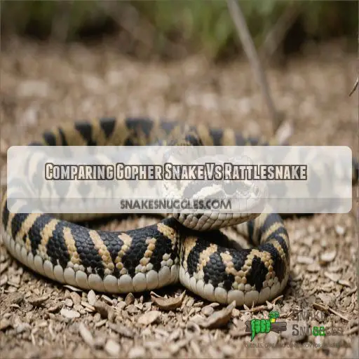 Comparing Gopher Snake Vs Rattlesnake