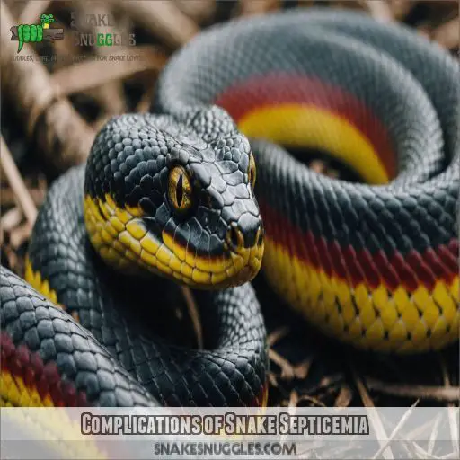 Complications of Snake Septicemia