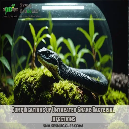 Complications of Untreated Snake Bacterial Infections