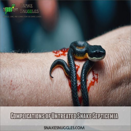 Complications of Untreated Snake Septicemia