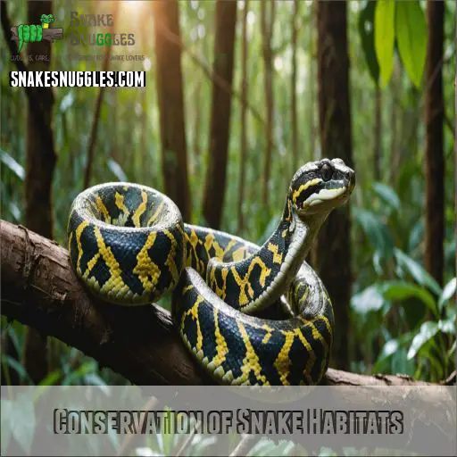 Conservation of Snake Habitats