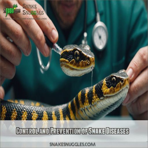 Control and Prevention of Snake Diseases