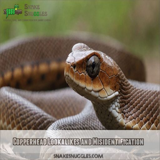 Copperhead Lookalikes and Misidentification