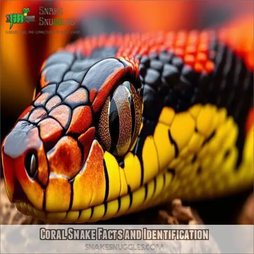 Coral Snake Facts and Identification