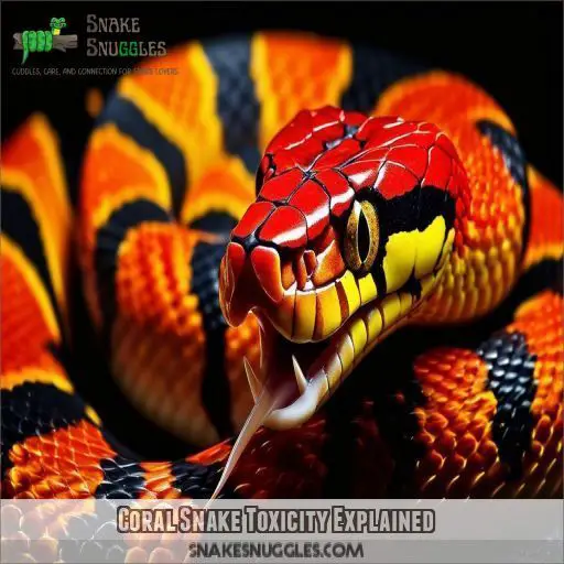 Coral Snake Toxicity Explained