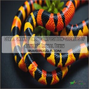 Coral snake venom composition analysis