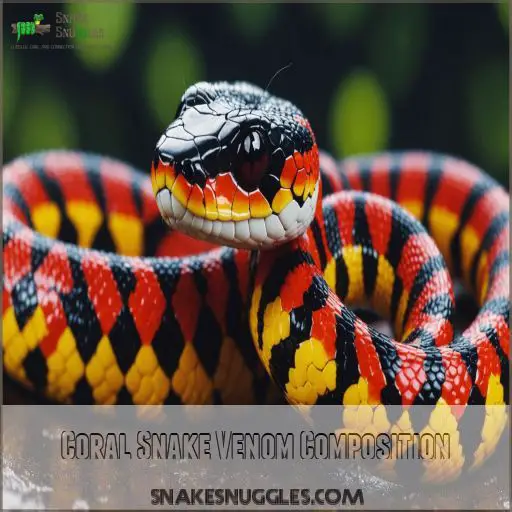 Coral Snake Venom Composition