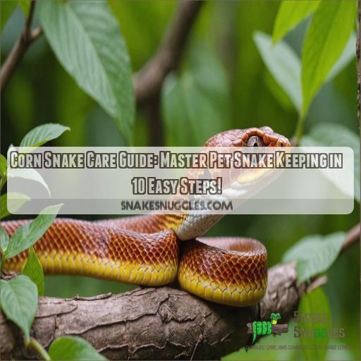 corn snake care guide