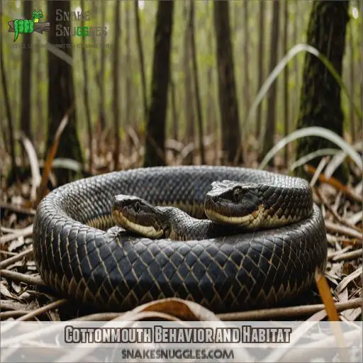 Cottonmouth Behavior and Habitat